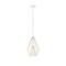 Z-Lite Quintus 1 Light Mini Pendant, Gloss White 442MP12-WH - alternate 5